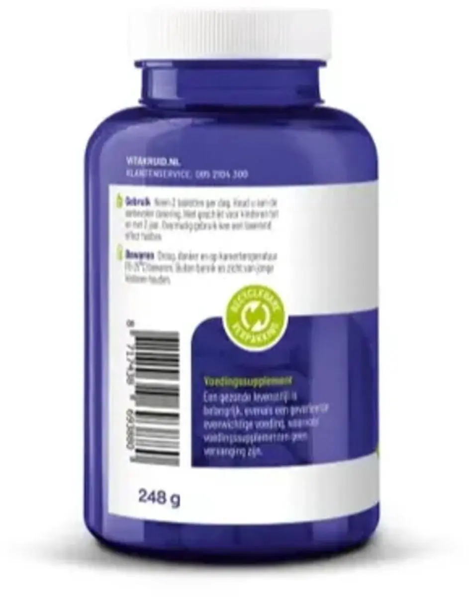 Vitakruid Calcium 1000 Mama Kauwtabletten - 90 Stuks