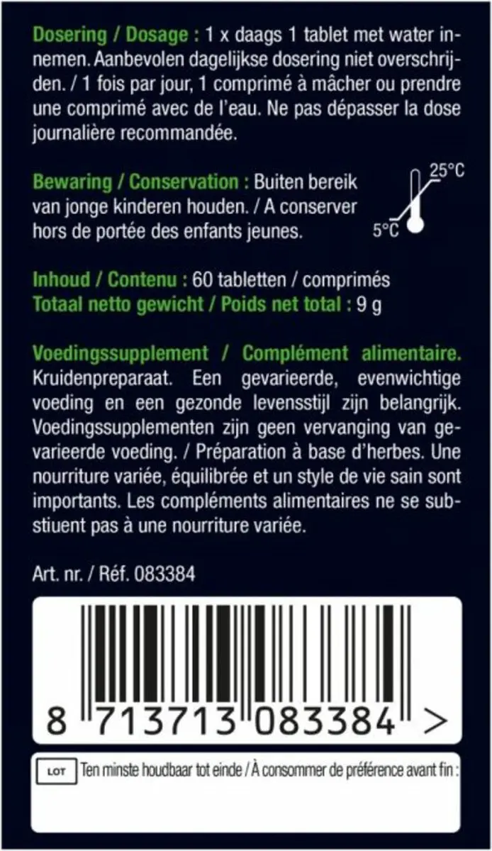Lucovitaal Pure Kelp 60 Tabletten
