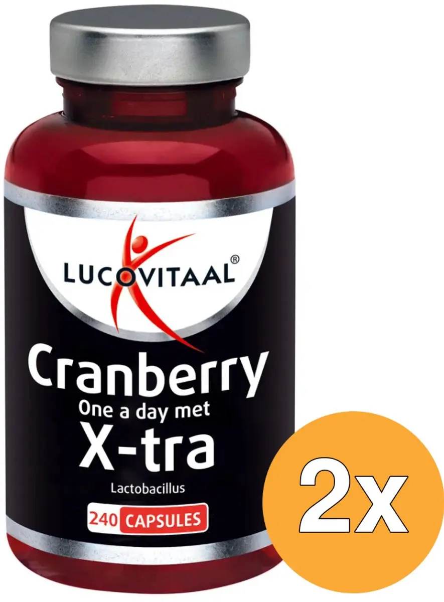 Lucovitaal Cranberry X-tra Lactobacillus 240 Capsules