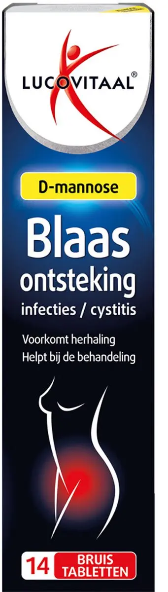 Lucovitaal Blaasontsteking D-Mannose - 3x14 Bruistabletten