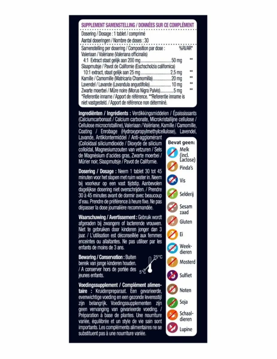 Lucovitaal Slaap Lekker 60 tabletten - Voordeelverpakking