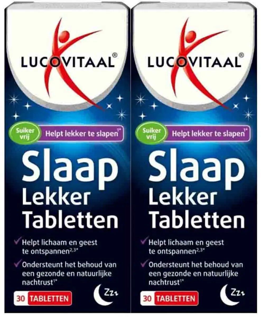 Lucovitaal Slaap Lekker 60 tabletten