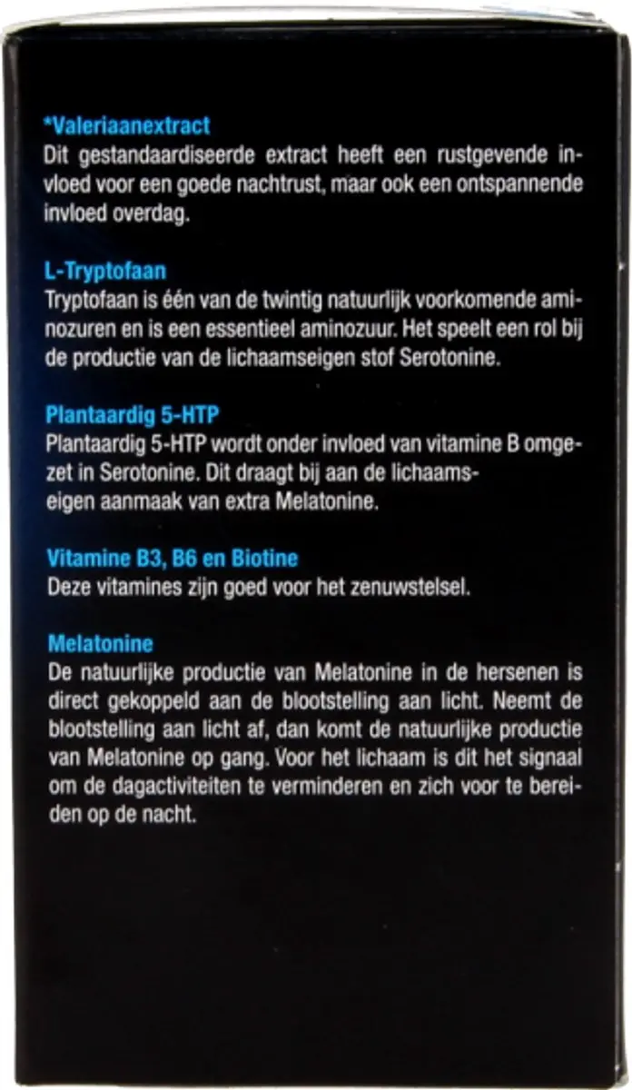 Lucovitaal Melatonine 5-HTP L-Tryptofaan 30 Tabletten