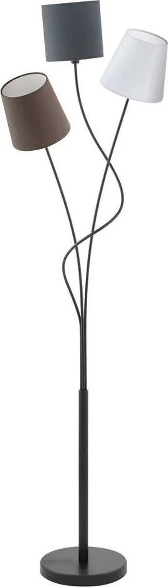 Eglo Maronda Vloerlamp E14 - 152cm - 3-armatuur - Zwart