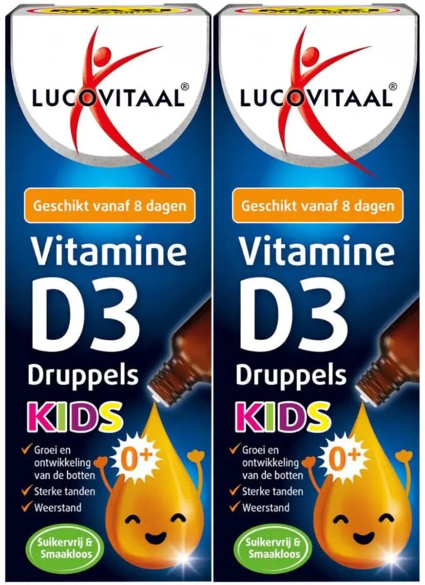 Lucovitaal Vitamine D3 Druppels Kids 100ml