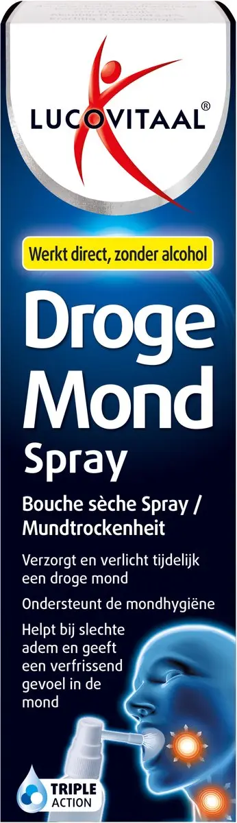 Lucovitaal Droge Mond Spray 20ml