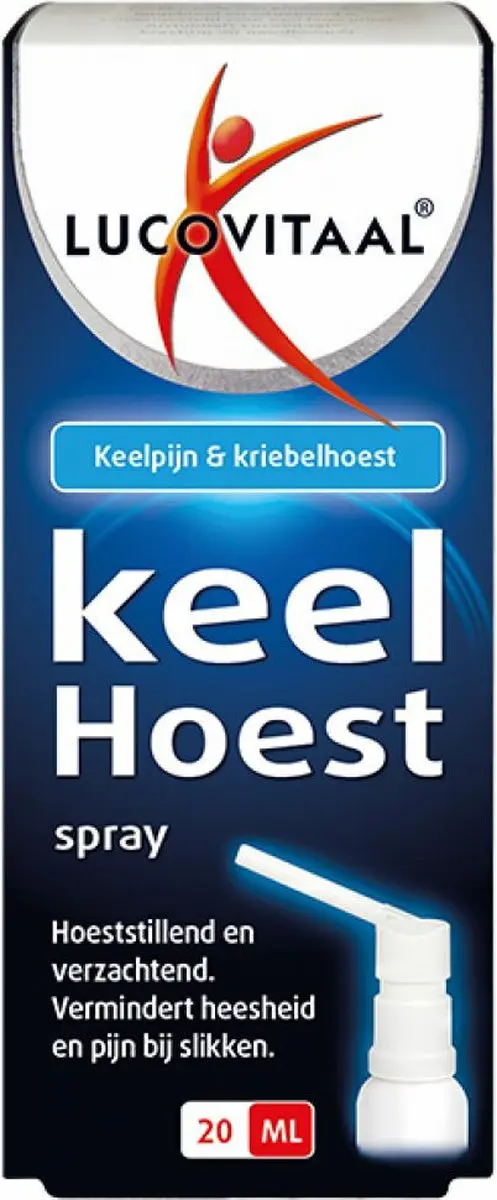 Lucovitaal Hoest en Keelspray - 2x20ml