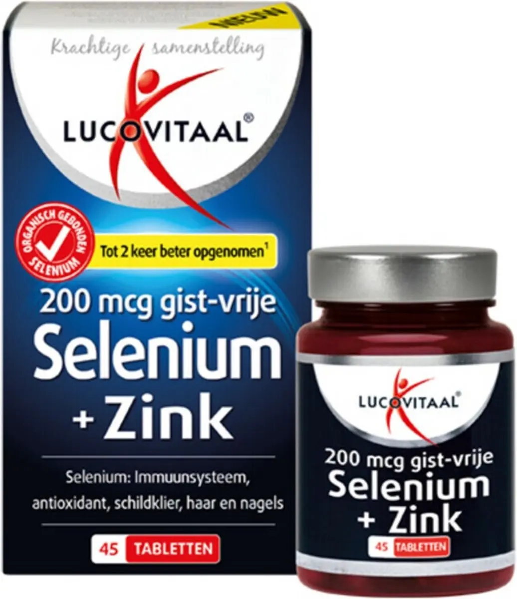 Lucovitaal Selenium Zink Tabletten 45 Stuks