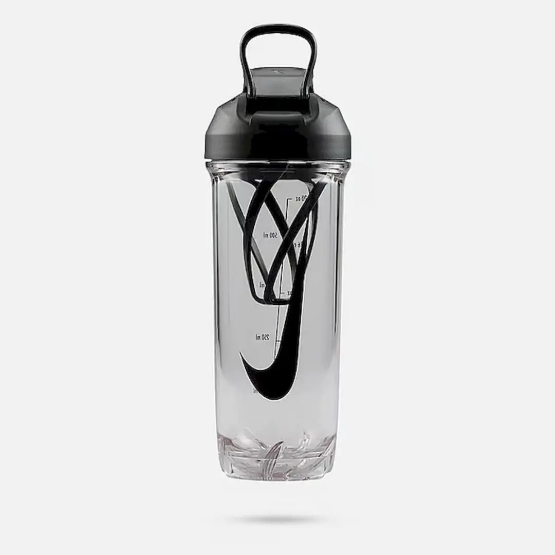 Nike Bidon TR Recharge Shaker Bottle 2.0 710ml - Transparant/Zwart