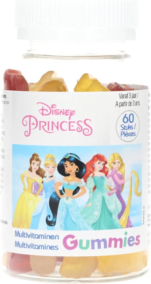 Disney Princess Multivitamine Gummies - 60 Stuks