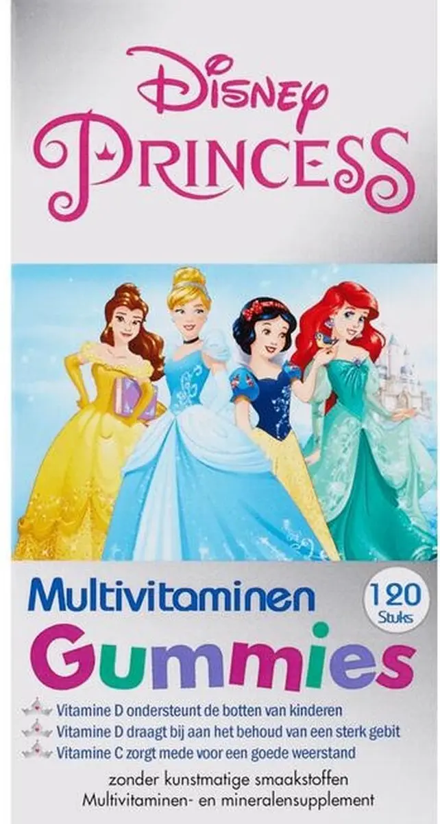 Disney Princess Multivitamine Gummies - 60 Stuks