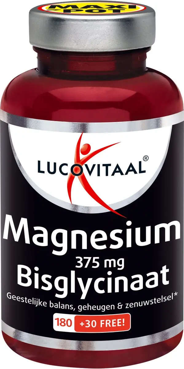 Lucovitaal Magnesium Bisglycinaat 375mg