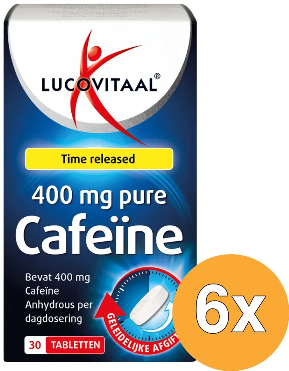Lucovitaal Pure Cafeïne 400mg