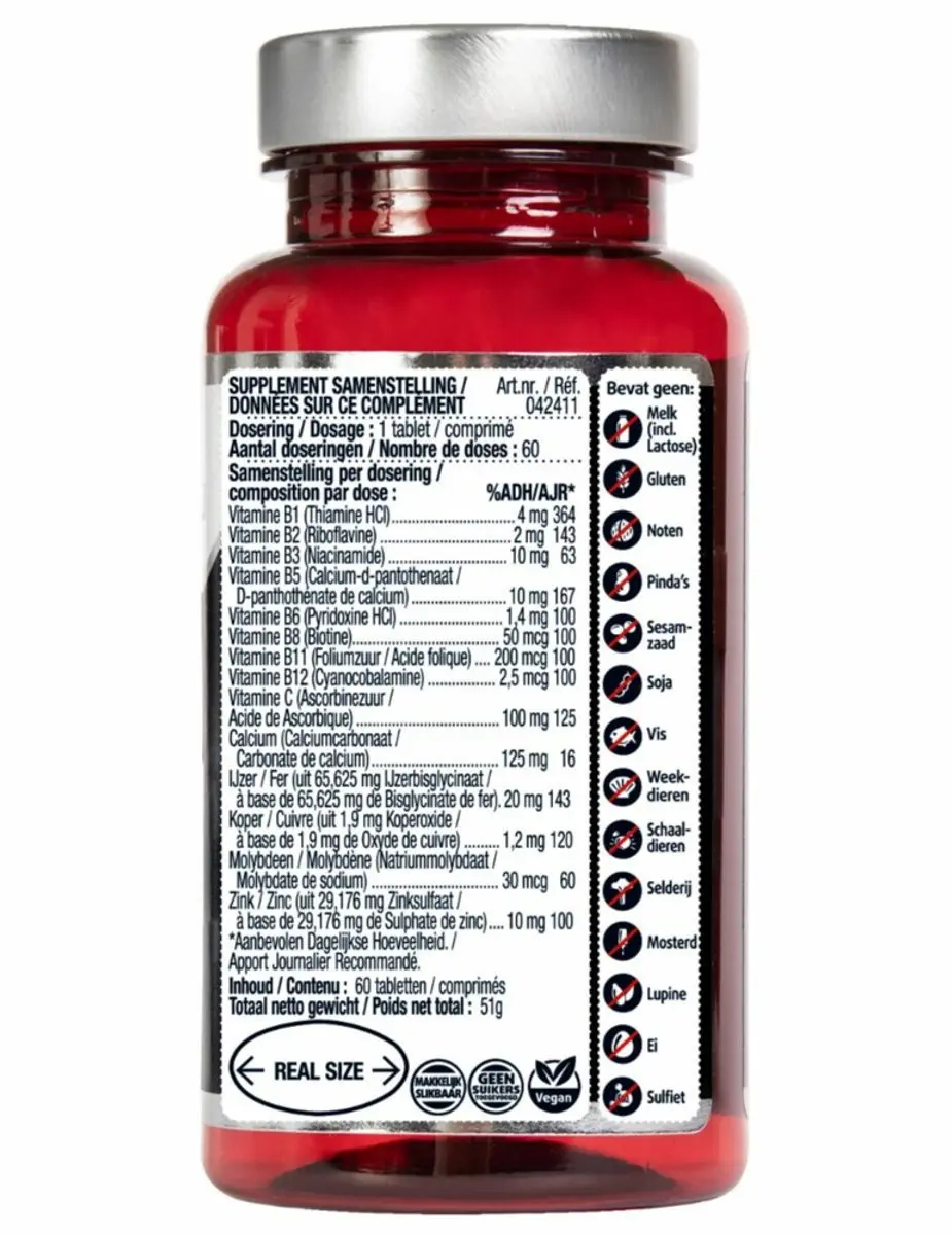 Lucovitaal Sterk IJzer Complex - 120 Tabletten