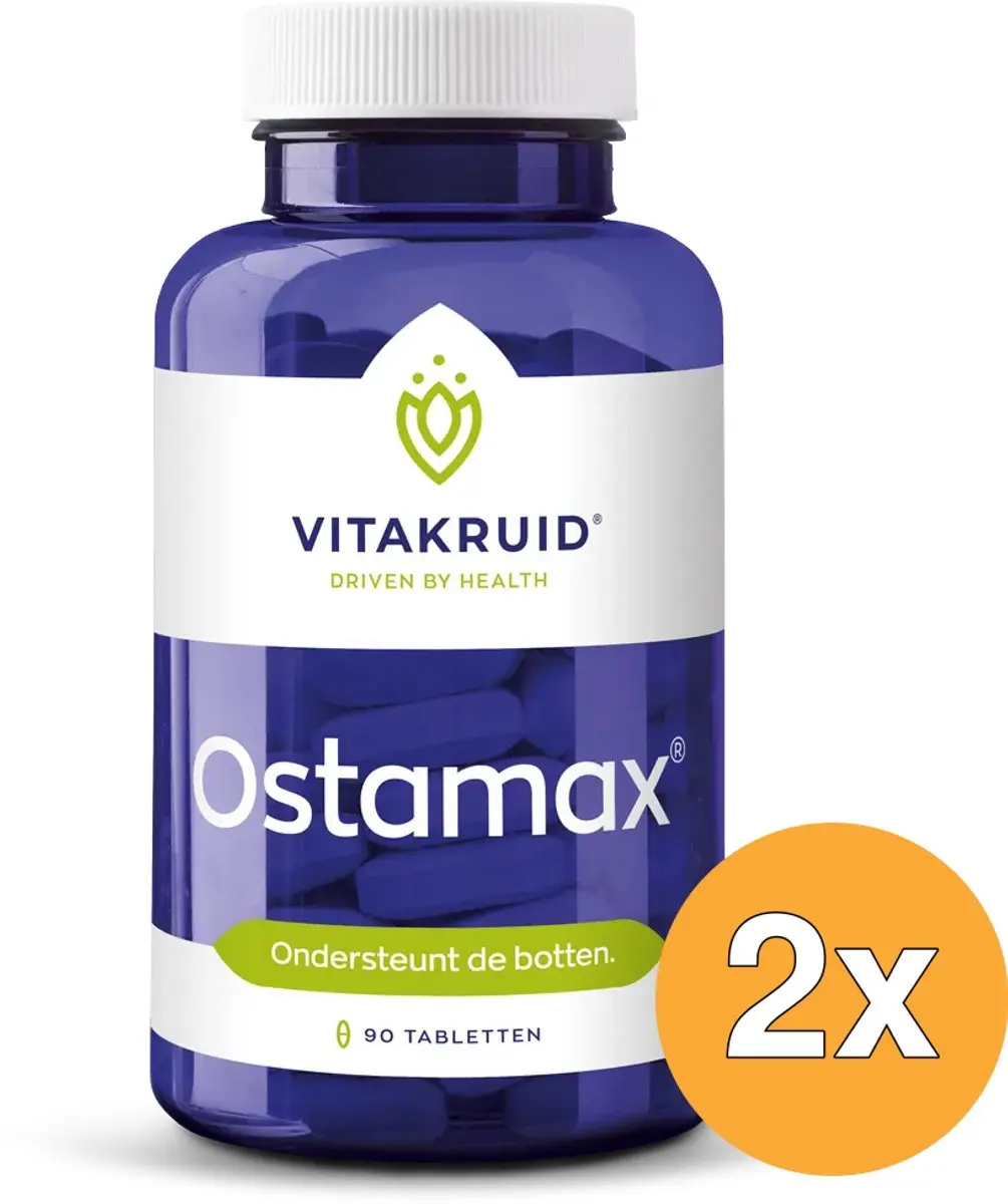 Vitakruid Ostamax Calcium & Magnesium 2x90 Tabletten