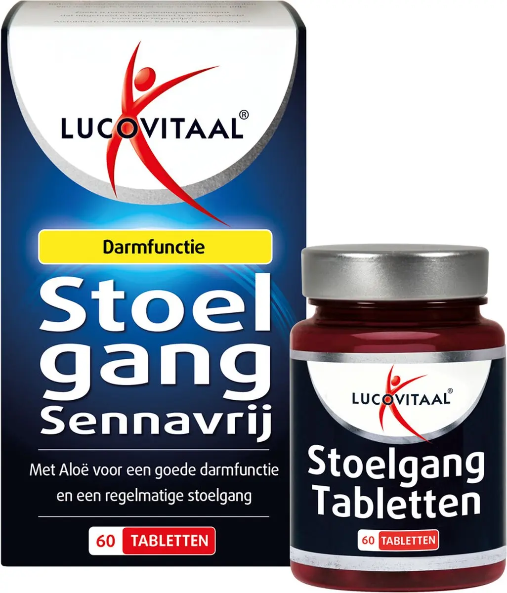 Lucovitaal Stoelgang Tabletten Sennavrij 60 Stuks