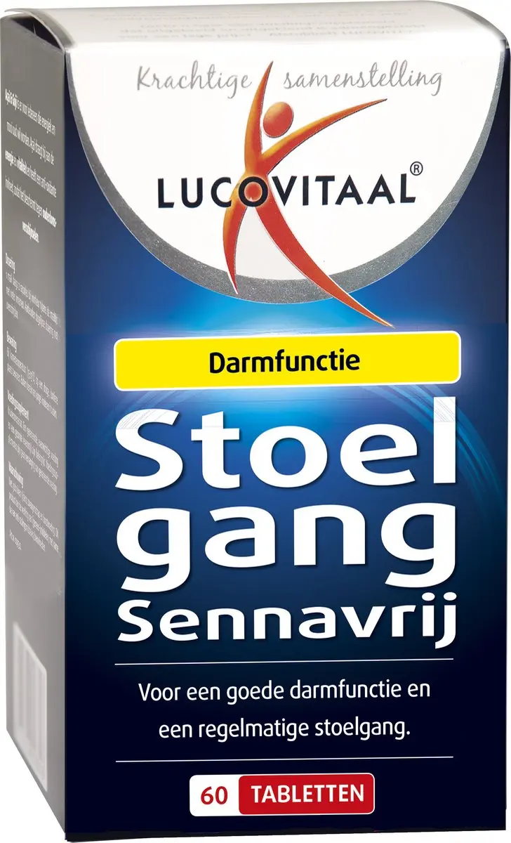 Lucovitaal Stoelgang Tabletten Sennavrij 60 Stuks