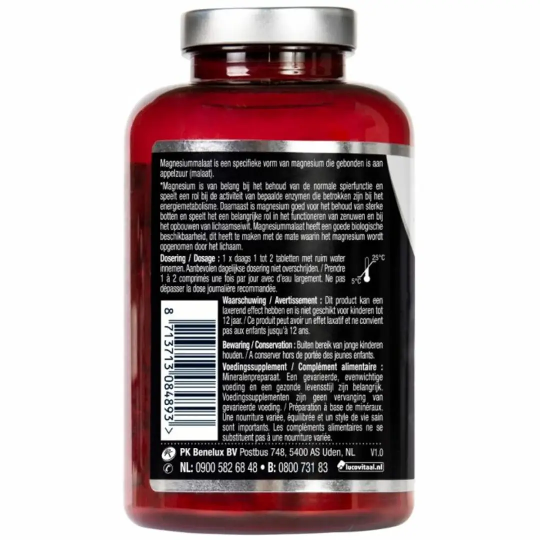 Lucovitaal Magnesium Malaat 180 tabletten - 2x90