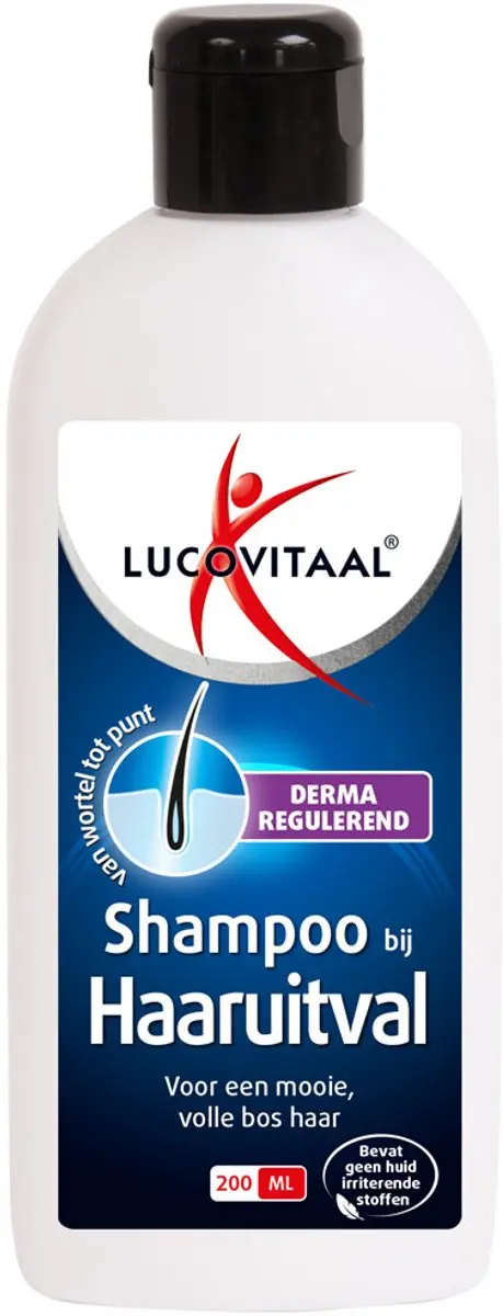 Lucovitaal Shampoo Haaruitval 3x200ml