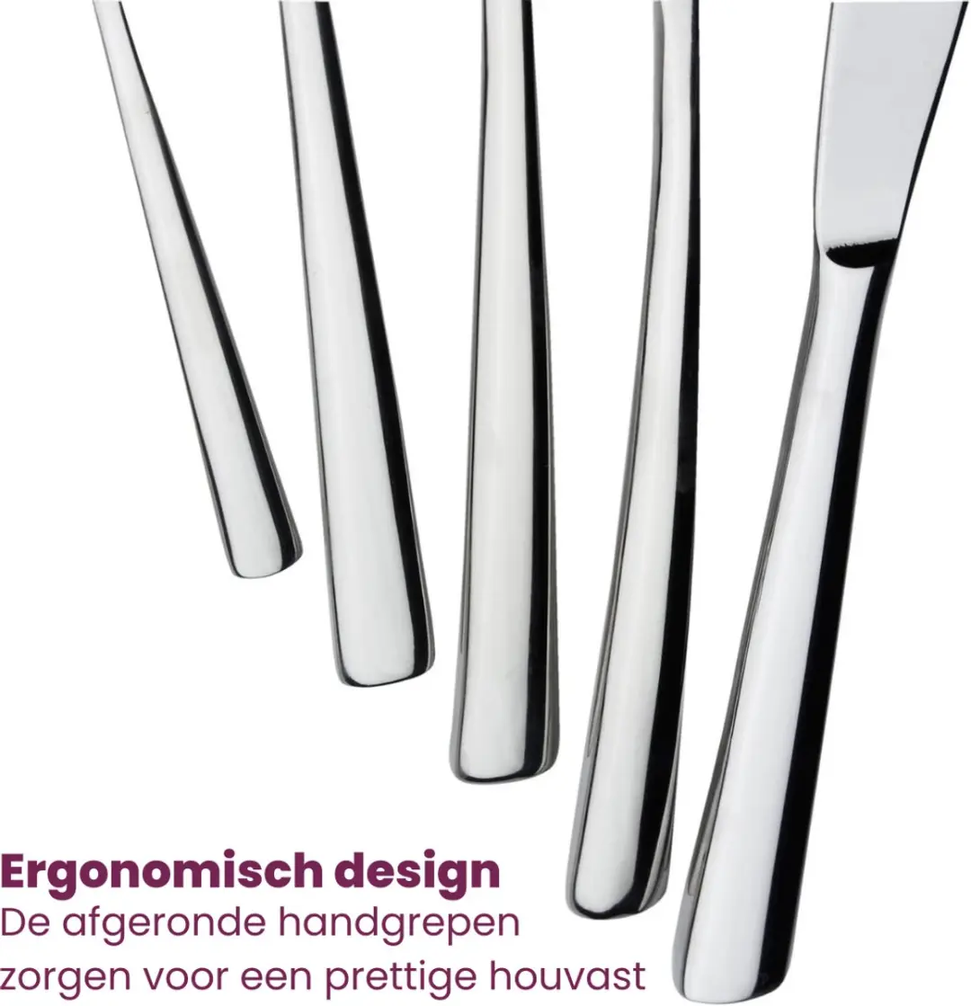 Villeroy & Boch Piemont Bestekset 12-delig - Zilver