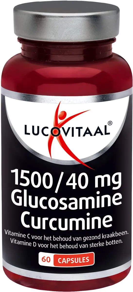 Lucovitaal Glucosamine Curcumine 1500/40mg Voedingssupplement
