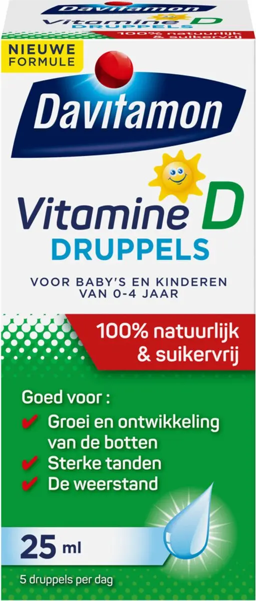 Davitamon Vitamine D Druppels 2x25ml