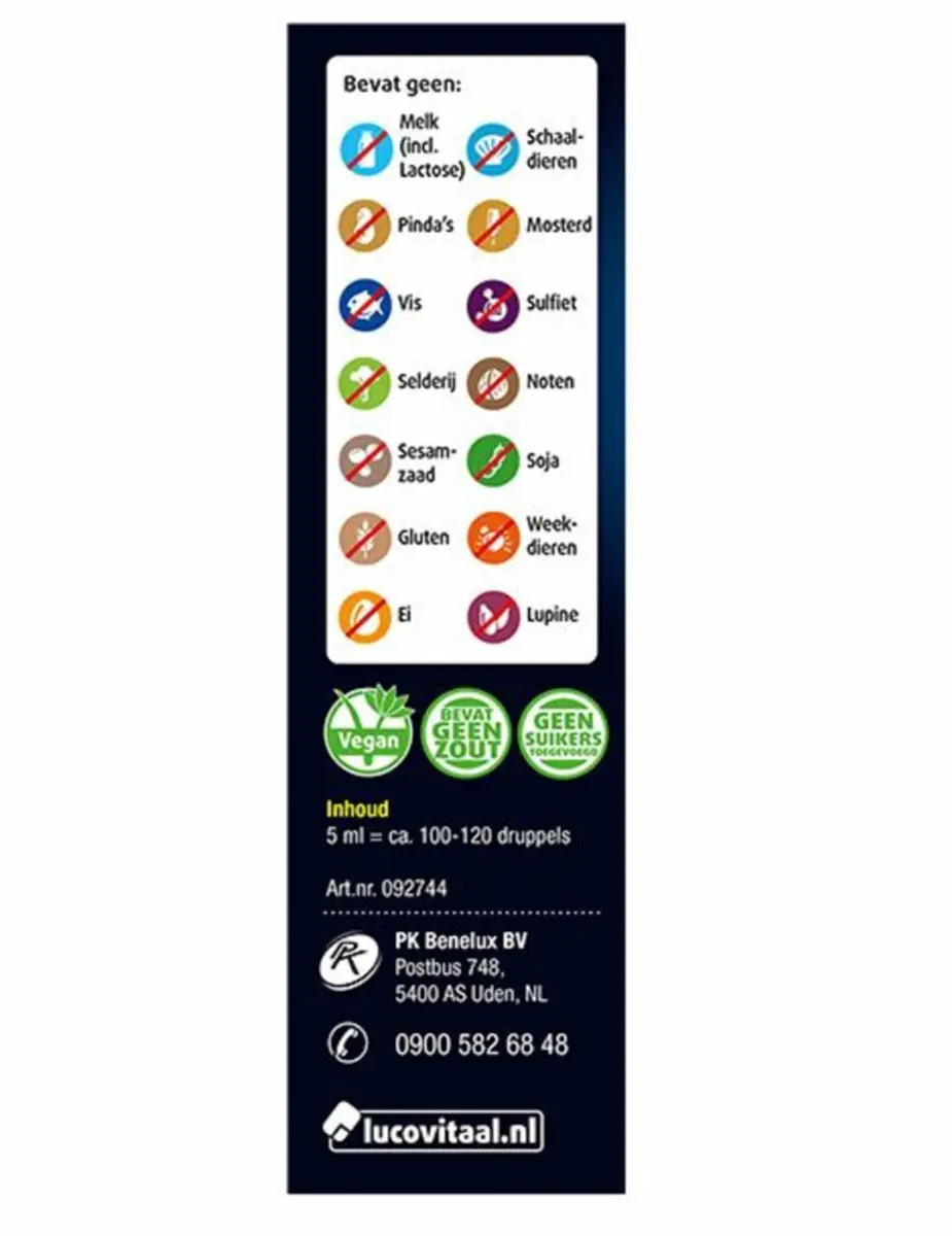 Lucovitaal CBD Olie 20% - 2x5ml Voordeelverpakking