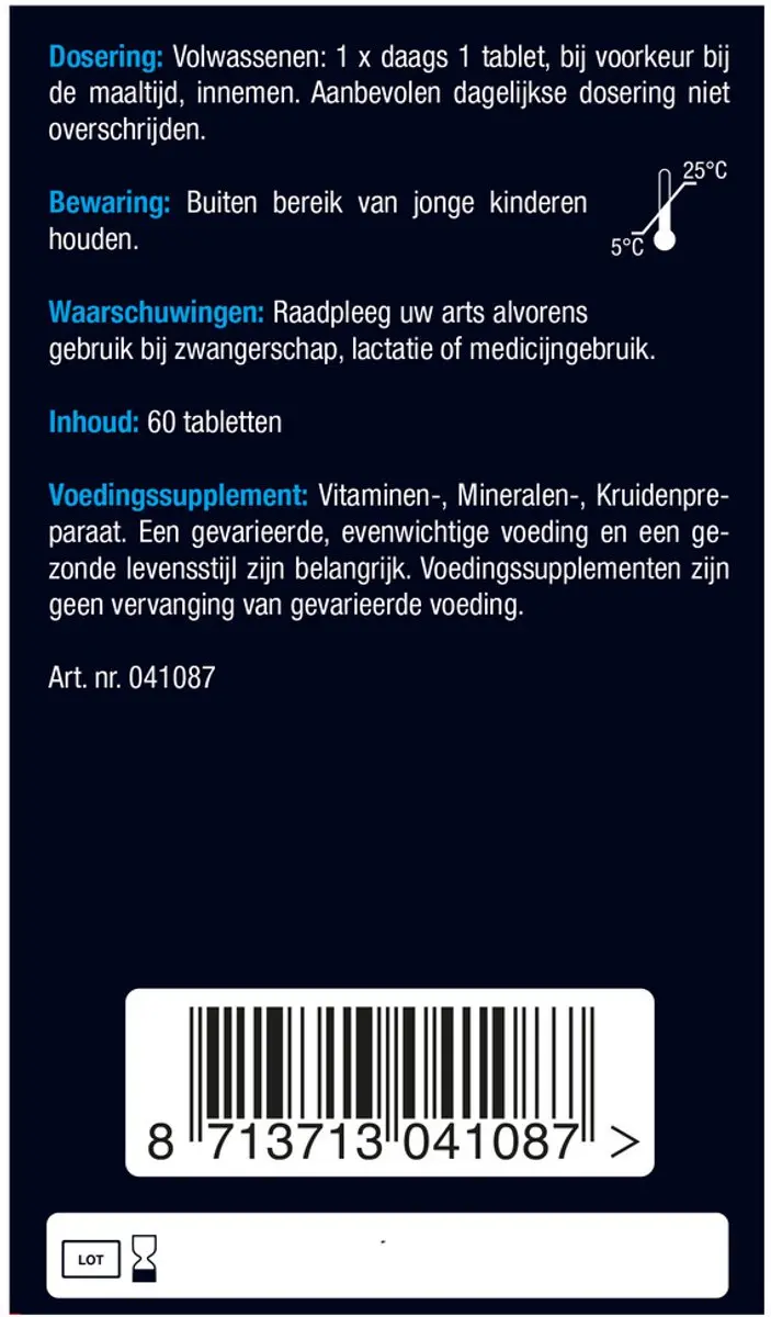 Lucovitaal Vitamine B Complex Forte - 60 tabletten