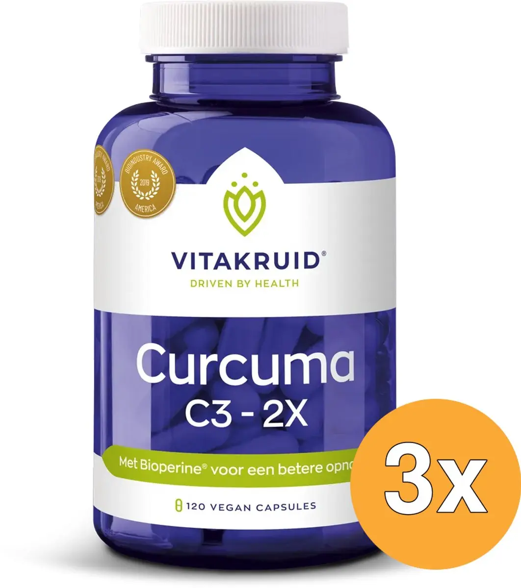 Vitakruid Curcuma C3-2X 120 Capsules