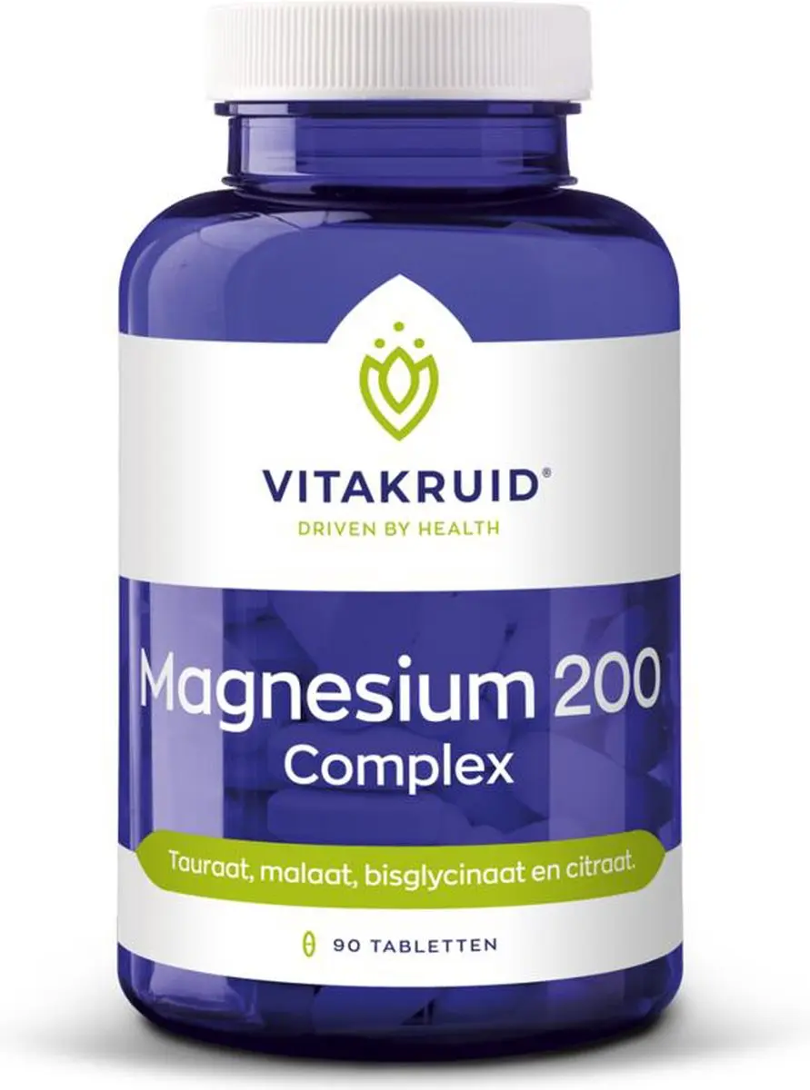 Vitakruid Magnesium 200 Complex 180 Tabletten