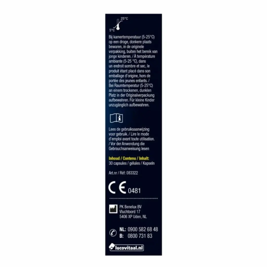 Lucovitaal Strakke Buik Capsules - 90 Stuks