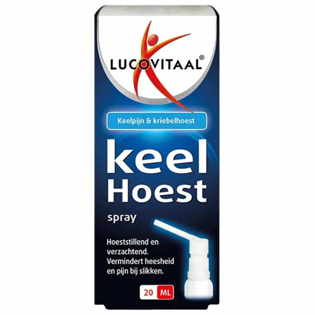 Lucovitaal Hoest en Keelspray 20ml - 3 Stuks