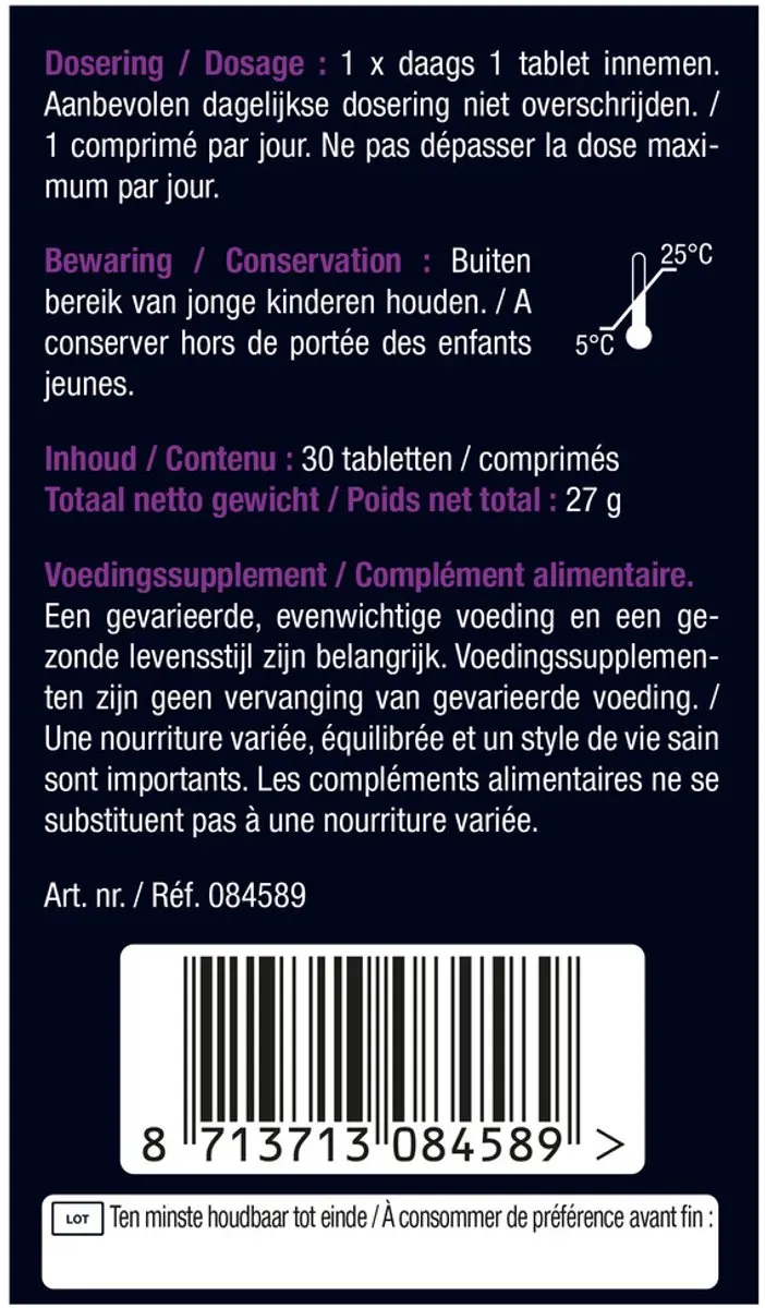 Lucovitaal Collageen Vega Super 30 tabletten