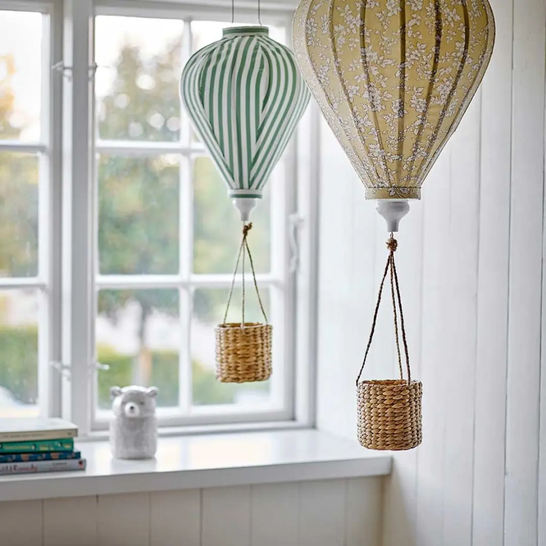 Bloomingville Mobiel Luchtballon Pomp - Geel - afbeelding 6 van 6