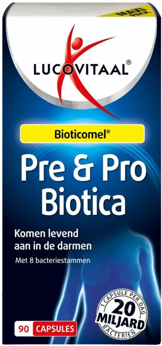 Lucovitaal Pre & Biotica 90 Capsules