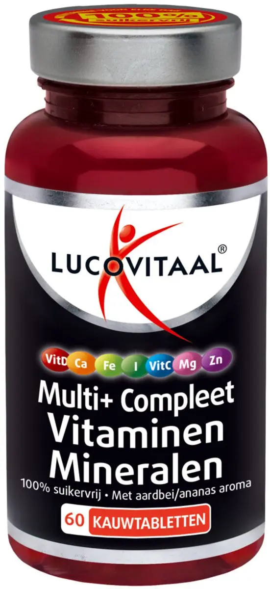 Lucovitaal Multi+ Compleet 120 tabletten - 2x60