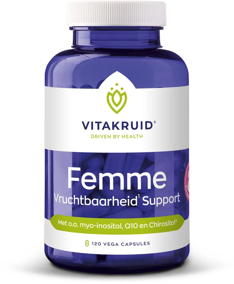 Vitakruid Femme Vruchtbaarheid Support 120 Vegacapsules