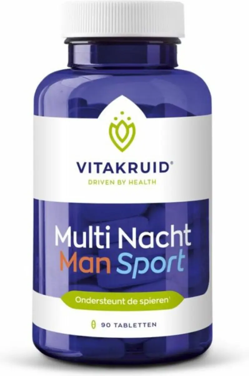 Vitakruid Multi Nacht Man Sport - 30 Tabletten