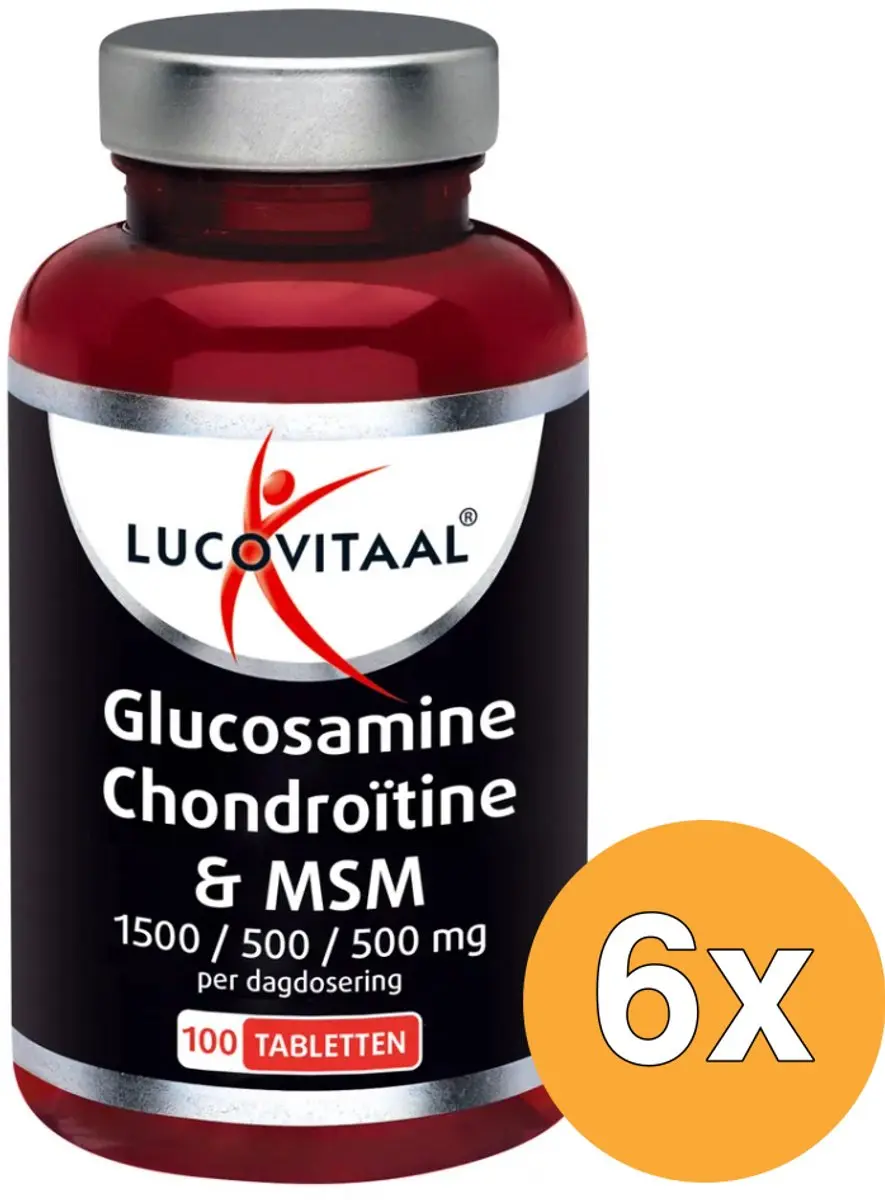 Lucovitaal Glucosamine Chondroïtine MSM 100 tabletten