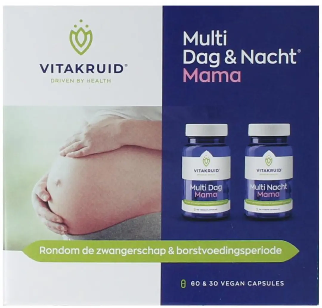 Vitakruid Multi Dag & Nacht Mama 90 Vegancapsules