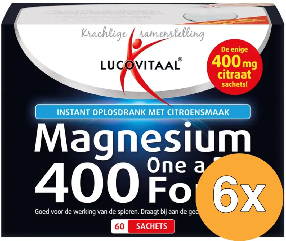 Lucovitaal Magnesium Citraat Poeder 400mg