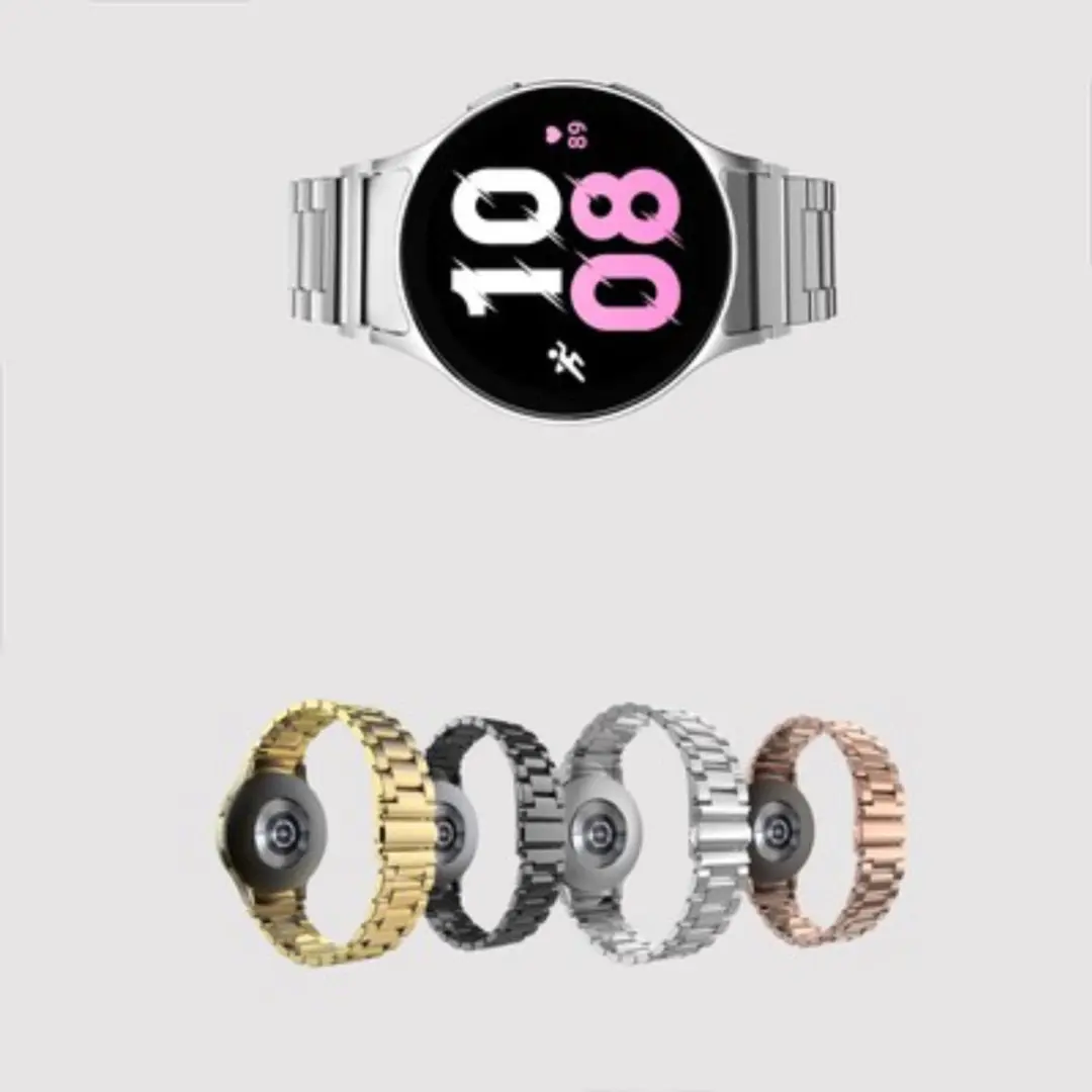 Just in Case PrimeSteel Horlogebandje Samsung Galaxy Watch - Zilver - afbeelding 2 van 6