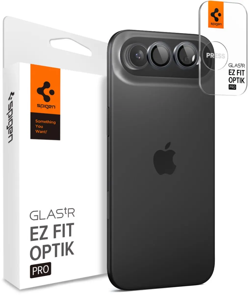 Spigen Optik Pro L-Series Camerabekleding iPhone 17/16/16 Plus - 2 Stuks