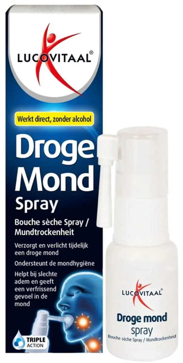 Lucovitaal Droge Mond Spray - 2x20ml