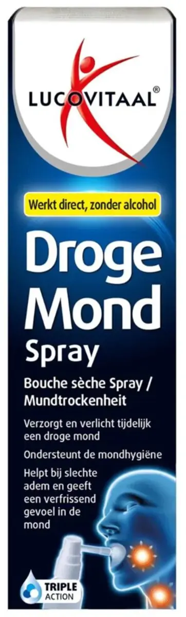 Lucovitaal Droge Mond Spray - 2x20ml