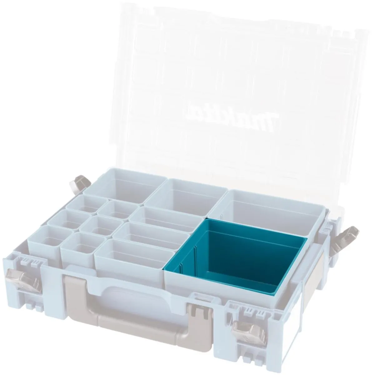 Makita 191X97-5 Inzetbak 150x150mm - Turquoise