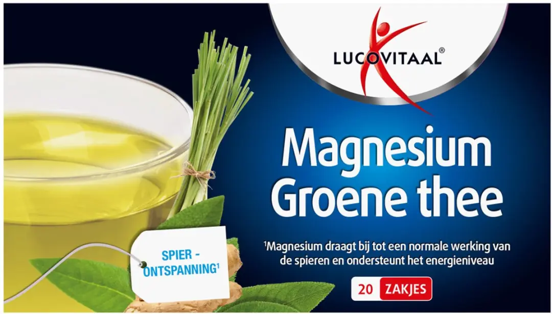 Lucovitaal Magnesium Thee - 20 Stuks