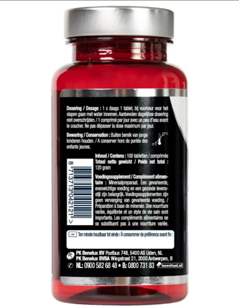 Lucovitaal Calcium Magnesium Zink 200 tabletten