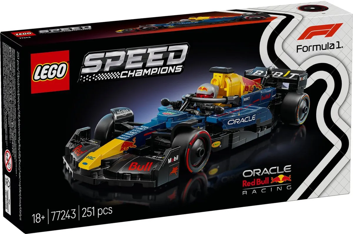 LEGO Speed Champions RB20 Red Bull Racing 77243 - 251 Stukken