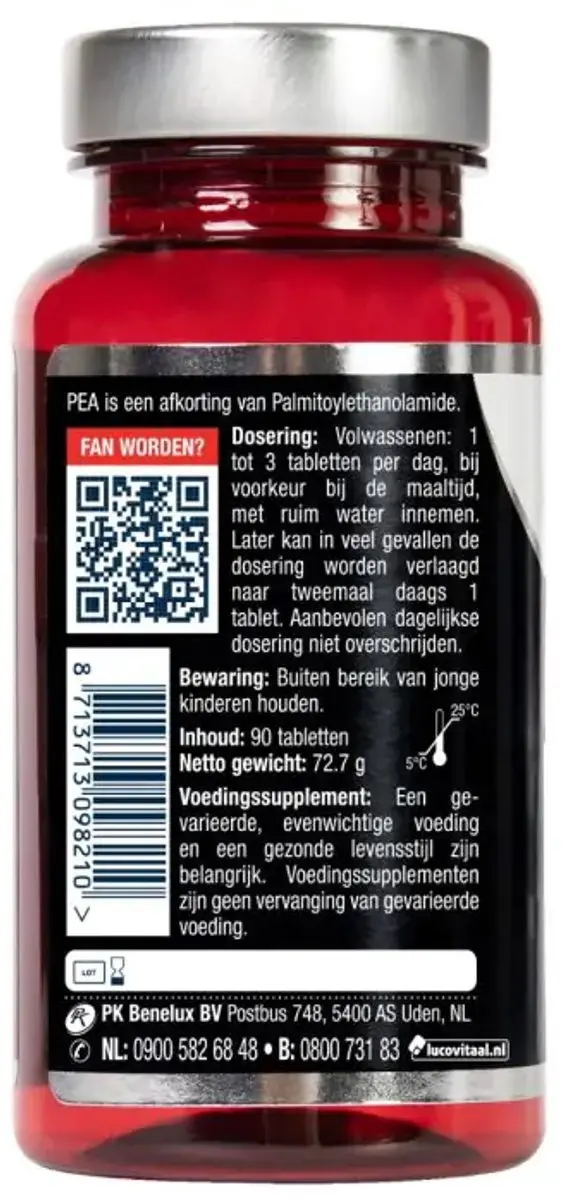 Lucovitaal Pea Puur & Zuiver 90 tabletten